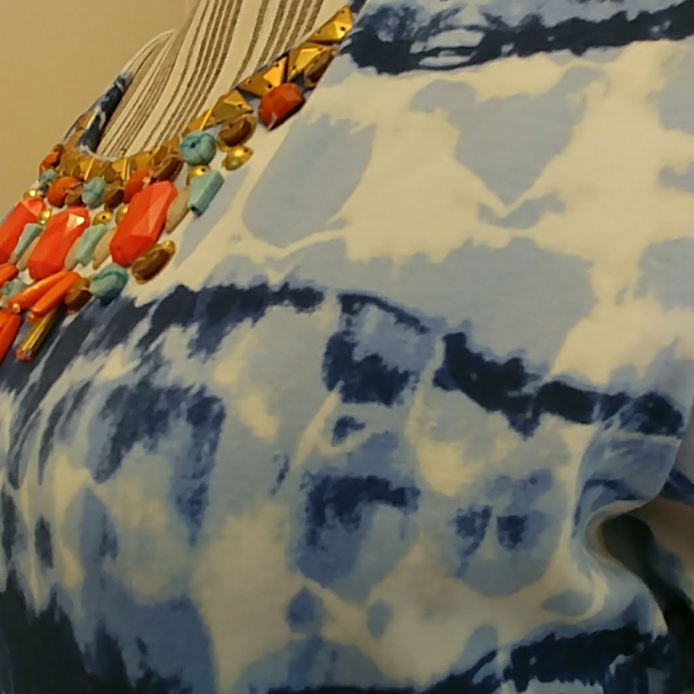 Ruby Rd. Beaded Ombre Striped Tunic - image 2